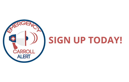Carroll Alert logo Sign Up Today