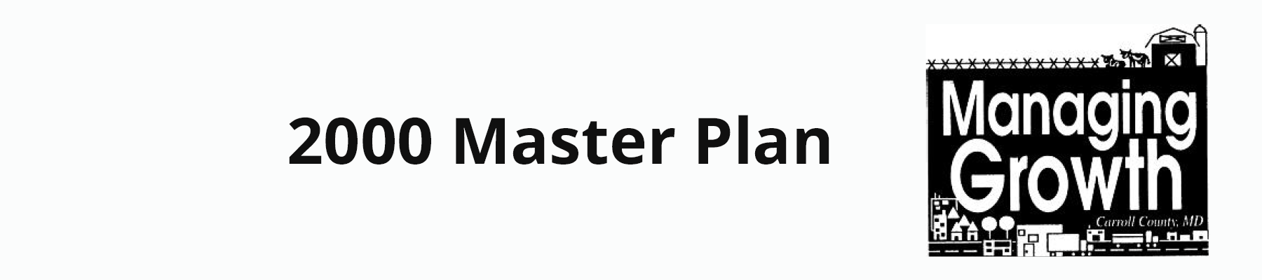 Carroll County Master Plan (2000)